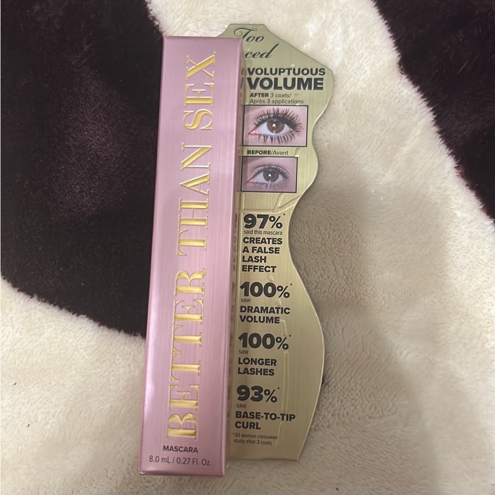 🆕Too Faced Better than Sex Mascara